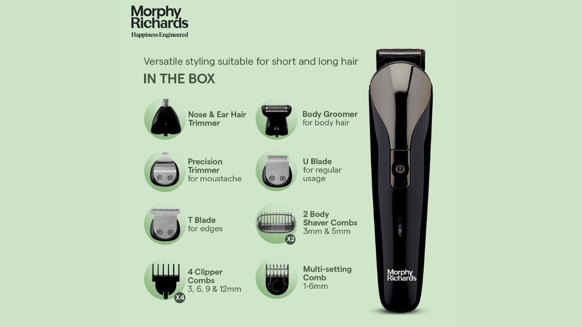 Morphy Trimmer Morphy Richards Kingsman Pro BG3509 12-in-1 Body Groomer 