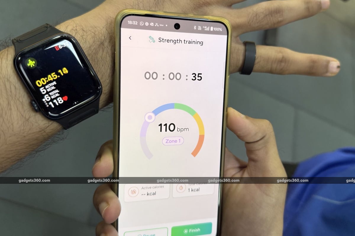 gabit smart ring ndtv review charging hr Gabit Smart Ring
