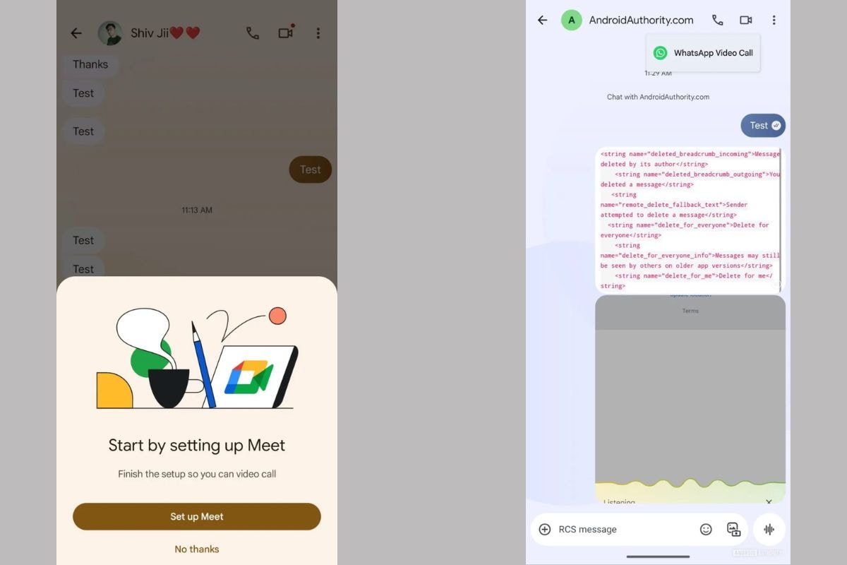 google messages whatsapp Google Messages WhatsApp