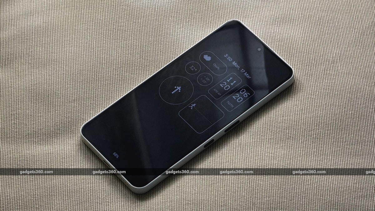 nothing phone 3a software lock screen gadgets 360 NothingPhone3a  Nothing