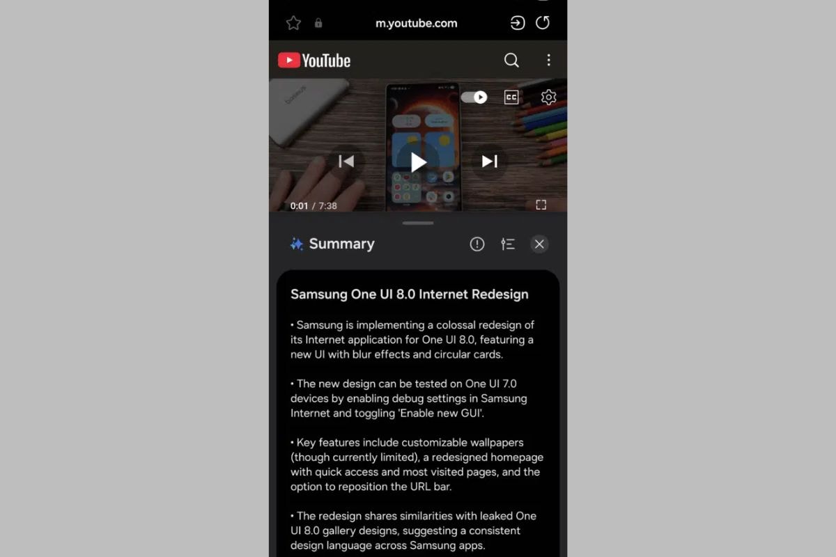 samsung ai video summary Samsung AI video summary