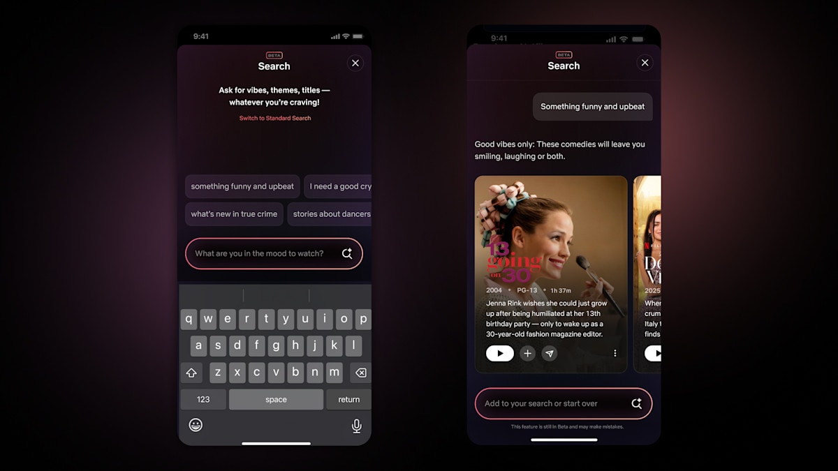 genai search netflix inline Netflix