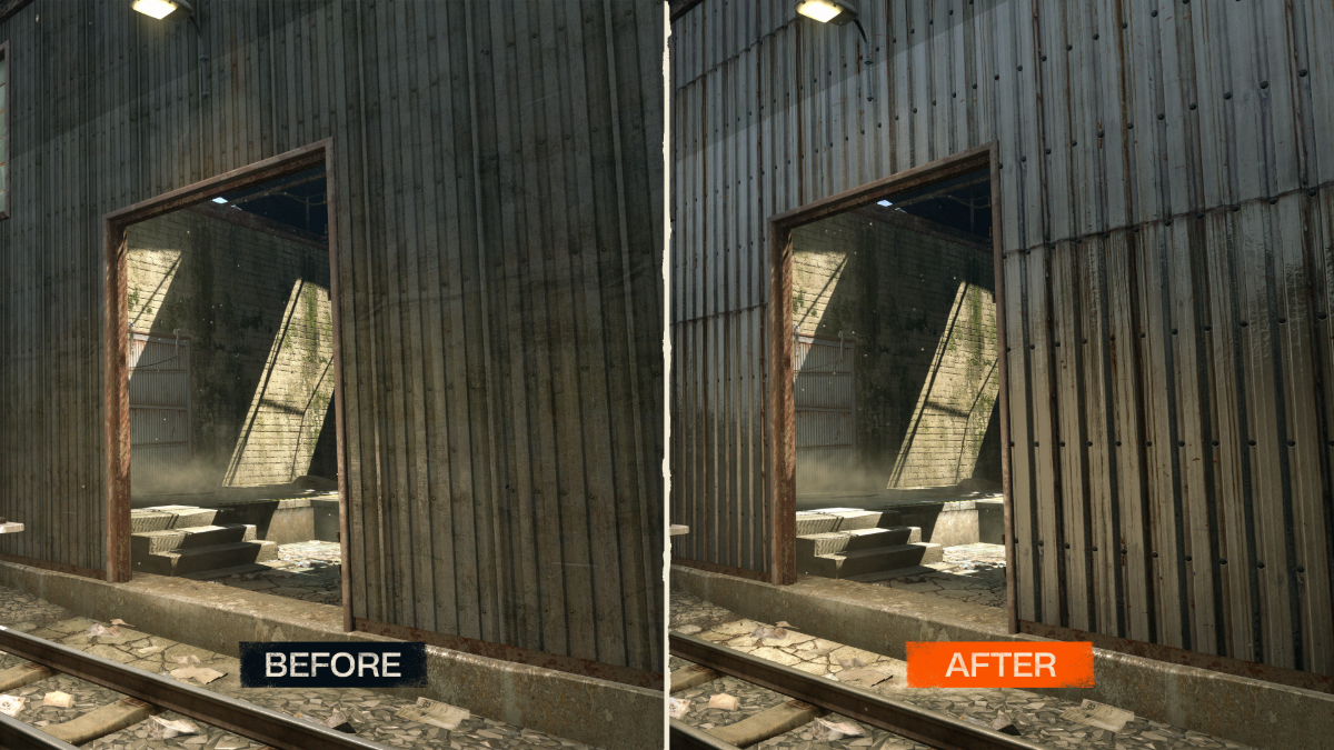 DL1 Update   Before After 5 1 dying light